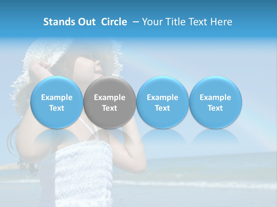 Upset Lady Crumple PowerPoint Template