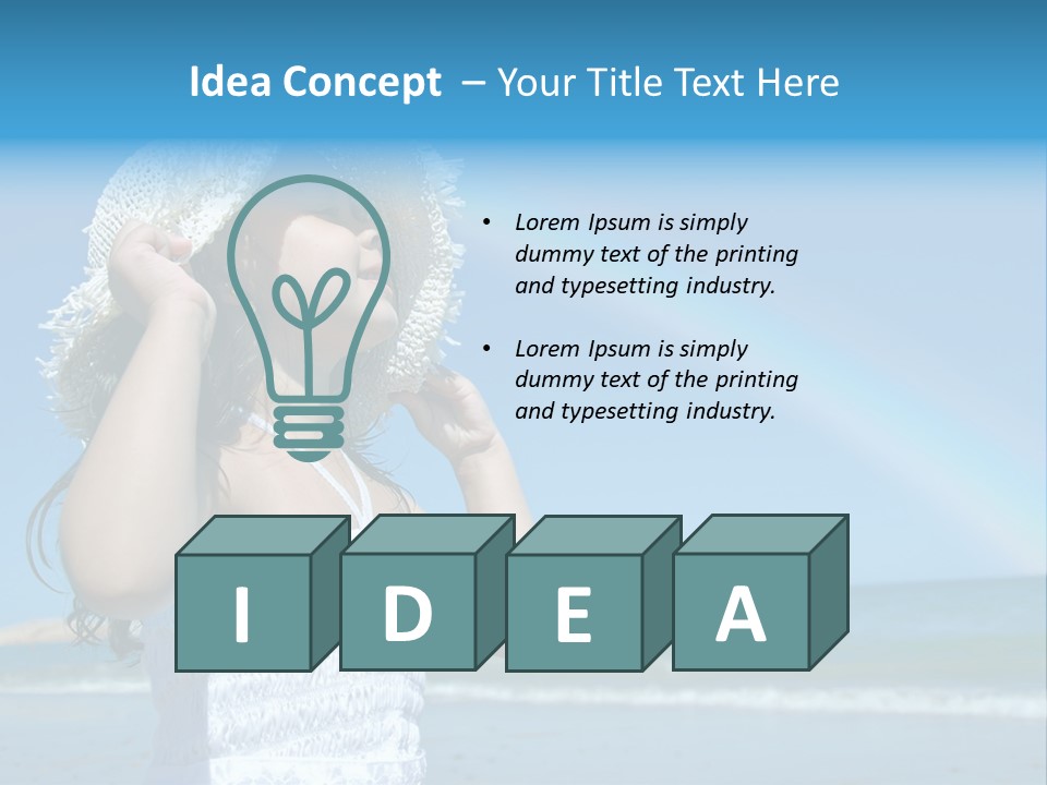 Upset Lady Crumple PowerPoint Template