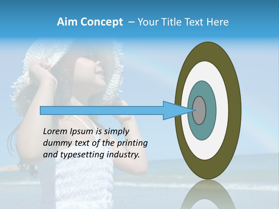 Upset Lady Crumple PowerPoint Template