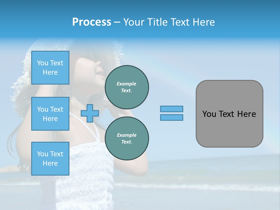 Upset Lady Crumple PowerPoint Template