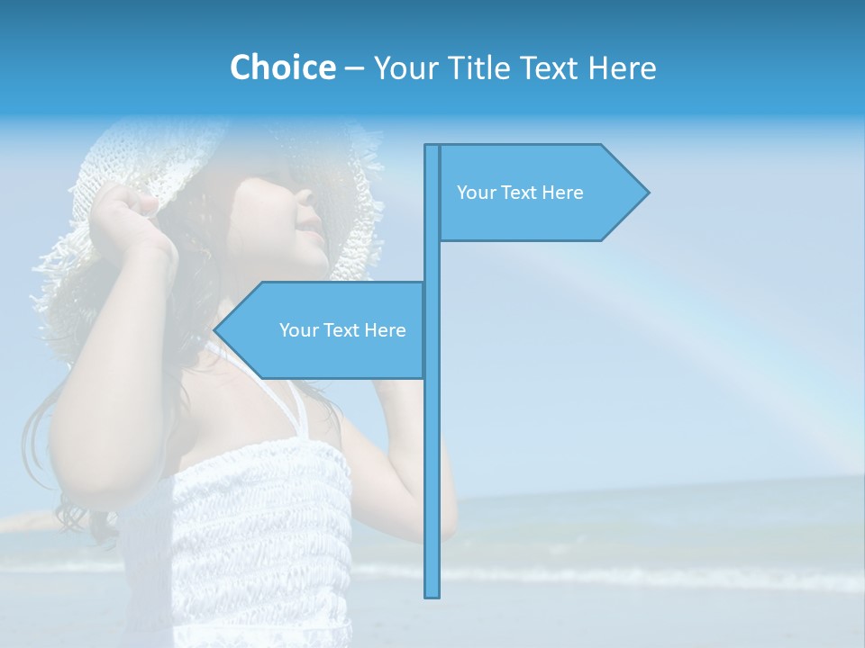 Upset Lady Crumple PowerPoint Template