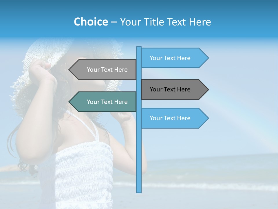 Upset Lady Crumple PowerPoint Template