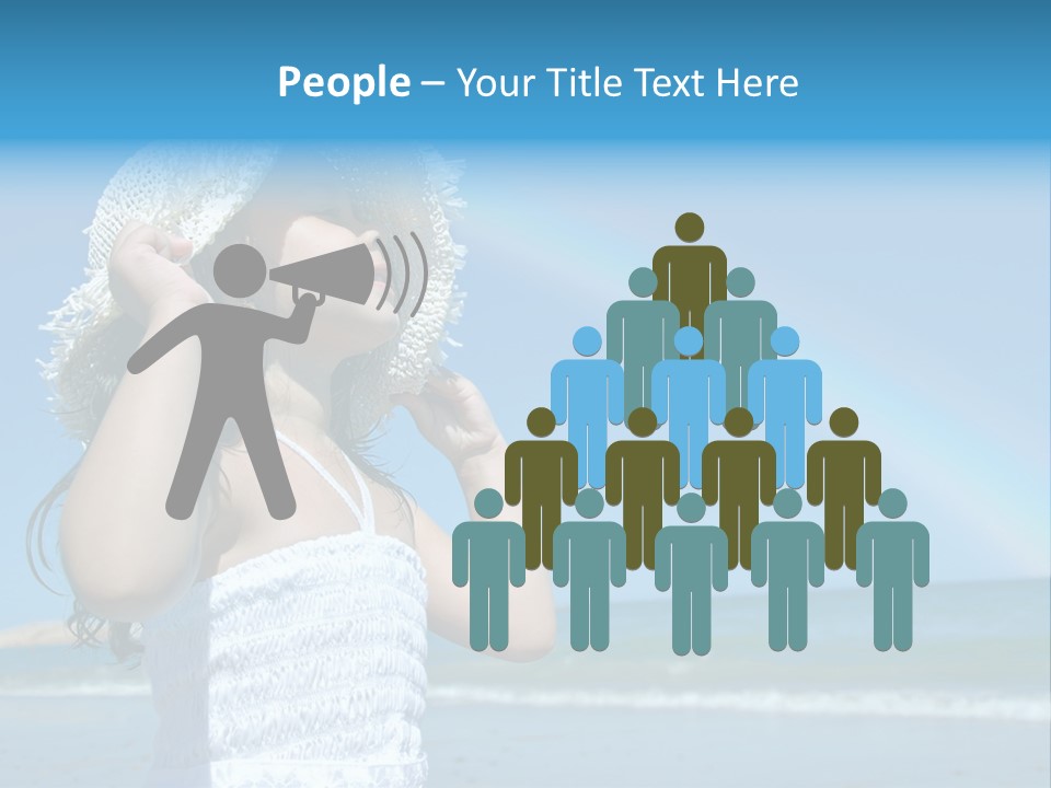 Upset Lady Crumple PowerPoint Template