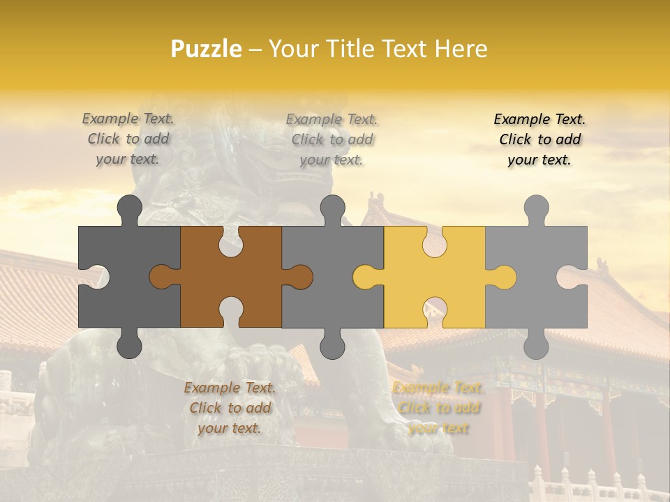 Capital Sky Destination PowerPoint Template