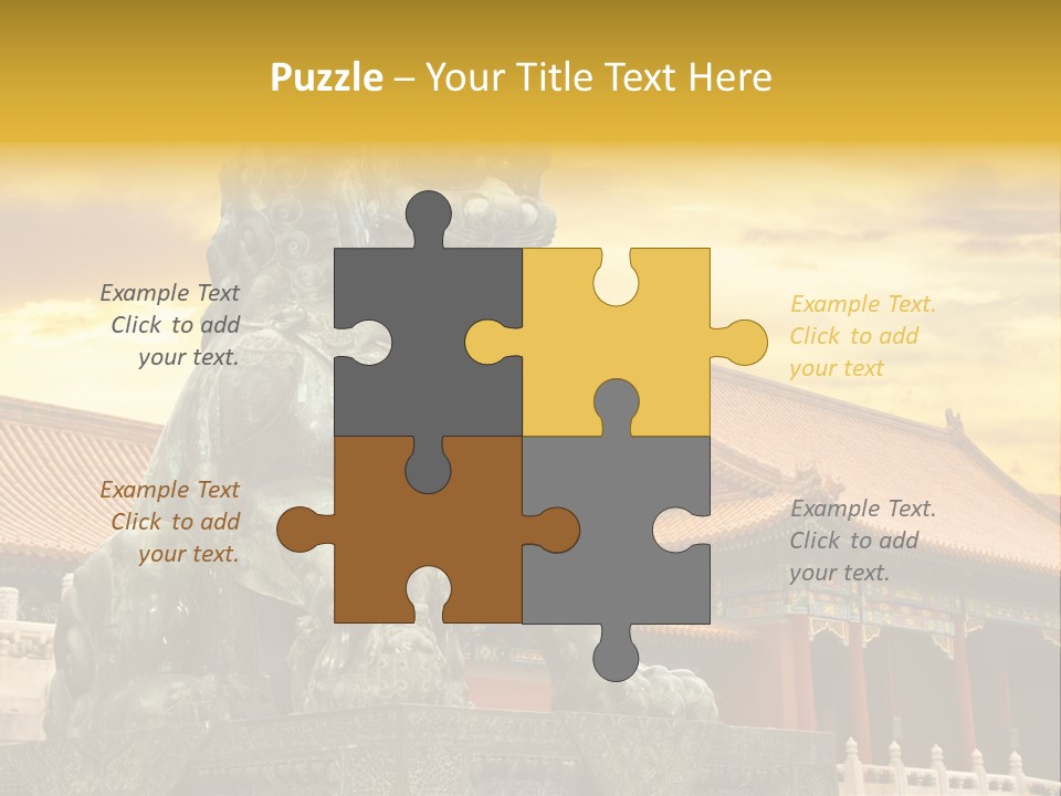 Capital Sky Destination PowerPoint Template