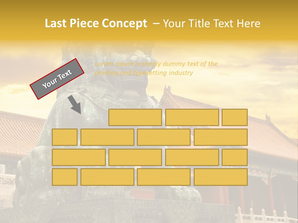 Capital Sky Destination PowerPoint Template