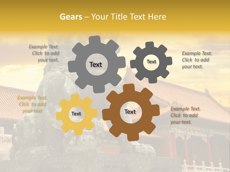 Capital Sky Destination PowerPoint Template