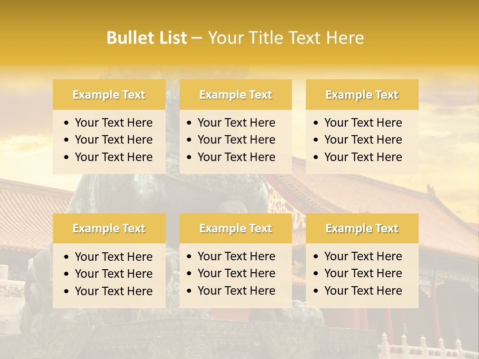 Capital Sky Destination PowerPoint Template