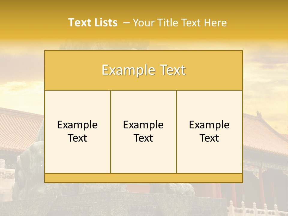 Capital Sky Destination PowerPoint Template