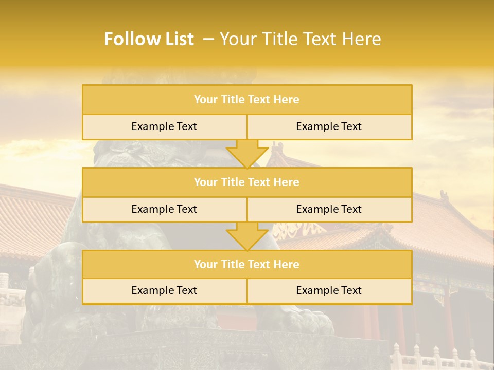 Capital Sky Destination PowerPoint Template