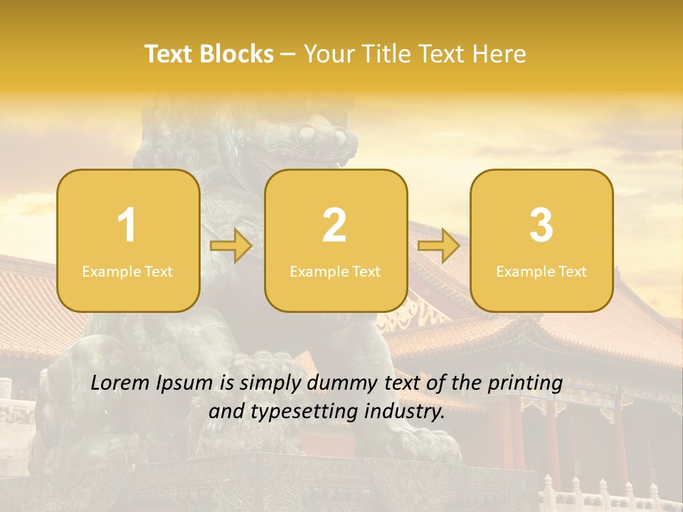 Capital Sky Destination PowerPoint Template