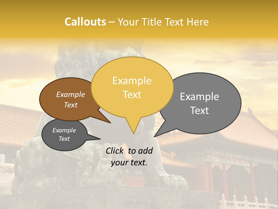 Capital Sky Destination PowerPoint Template