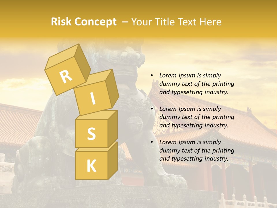 Capital Sky Destination PowerPoint Template