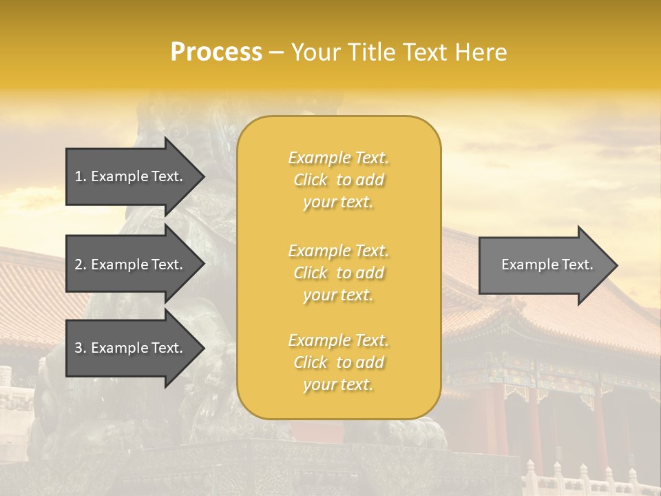 Capital Sky Destination PowerPoint Template