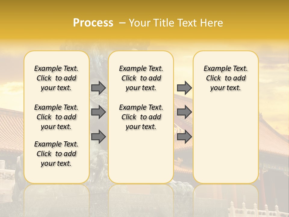 Capital Sky Destination PowerPoint Template
