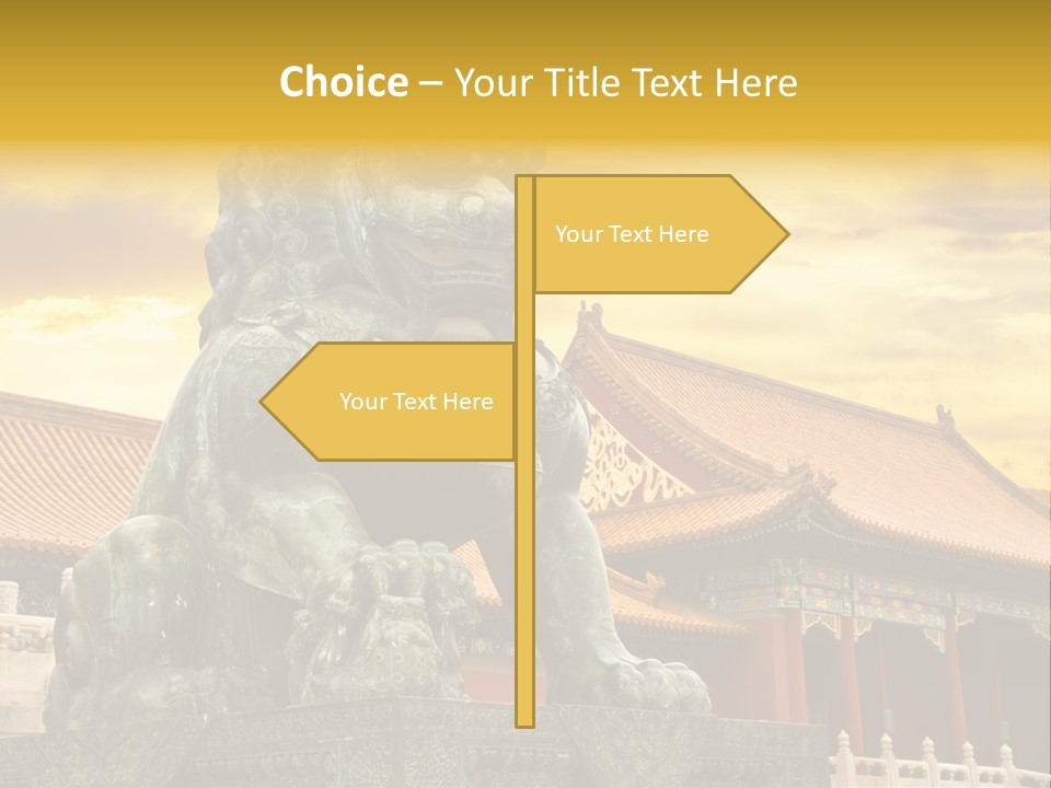Capital Sky Destination PowerPoint Template