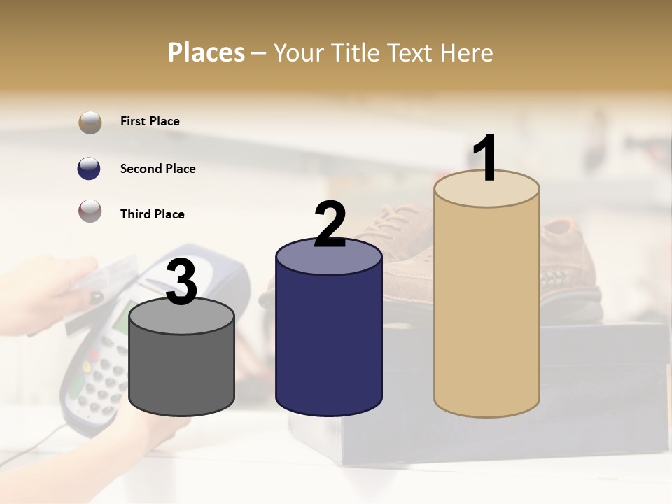 Clothing Shop Purchase PowerPoint Template