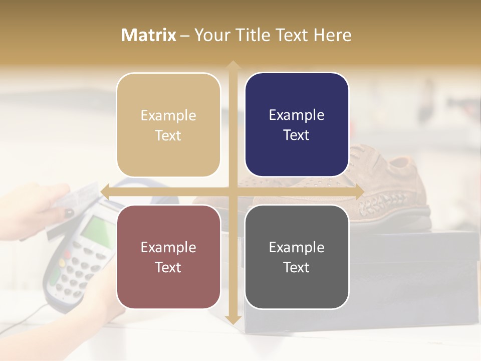 Clothing Shop Purchase PowerPoint Template