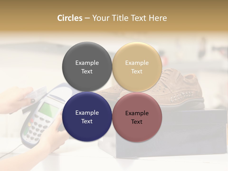 Clothing Shop Purchase PowerPoint Template