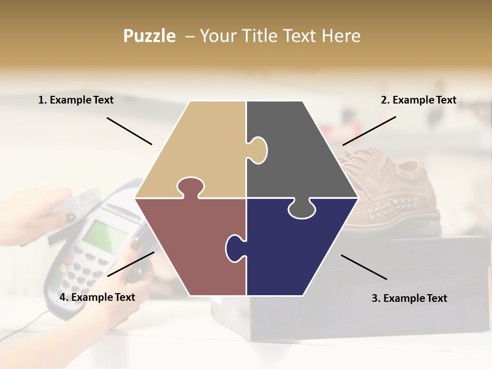 Clothing Shop Purchase PowerPoint Template