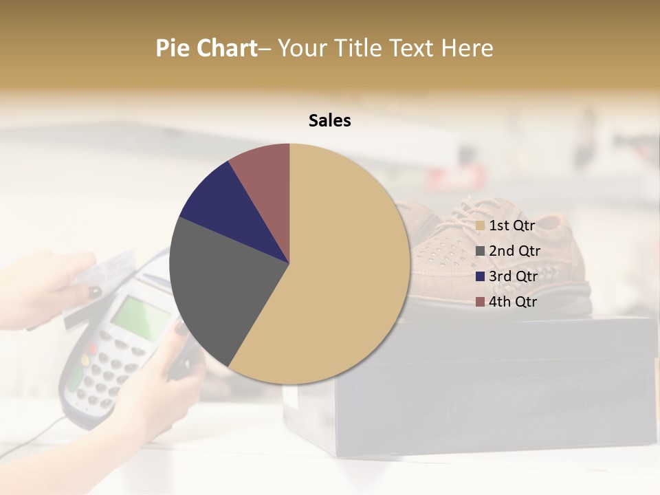 Clothing Shop Purchase PowerPoint Template
