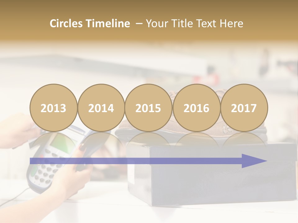 Clothing Shop Purchase PowerPoint Template