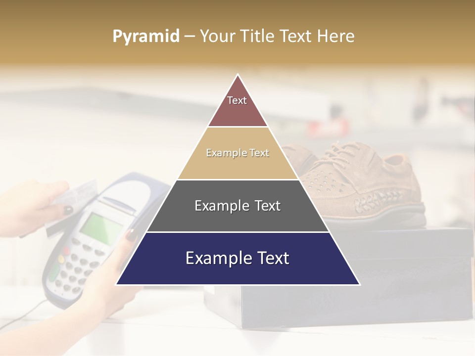 Clothing Shop Purchase PowerPoint Template