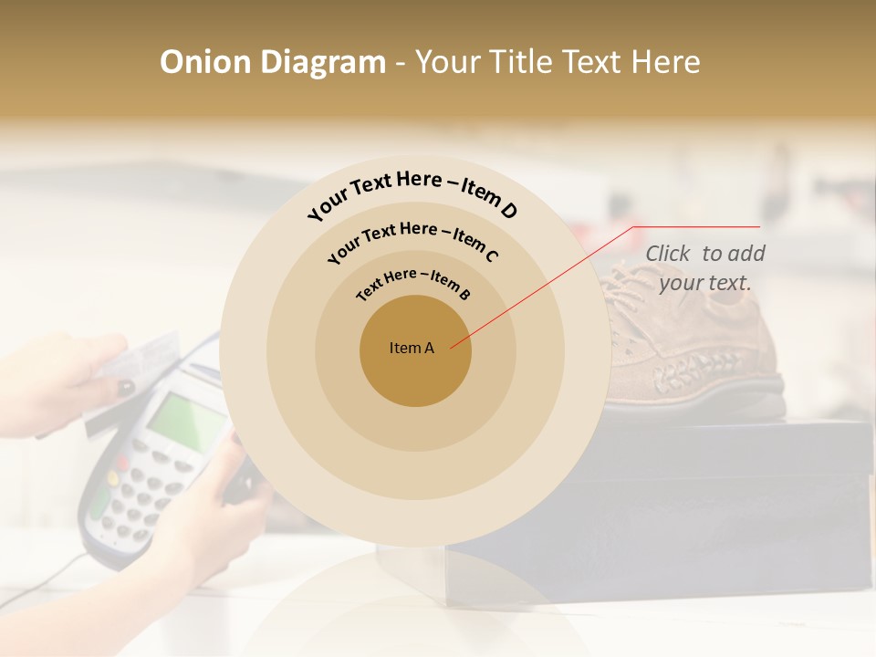 Clothing Shop Purchase PowerPoint Template