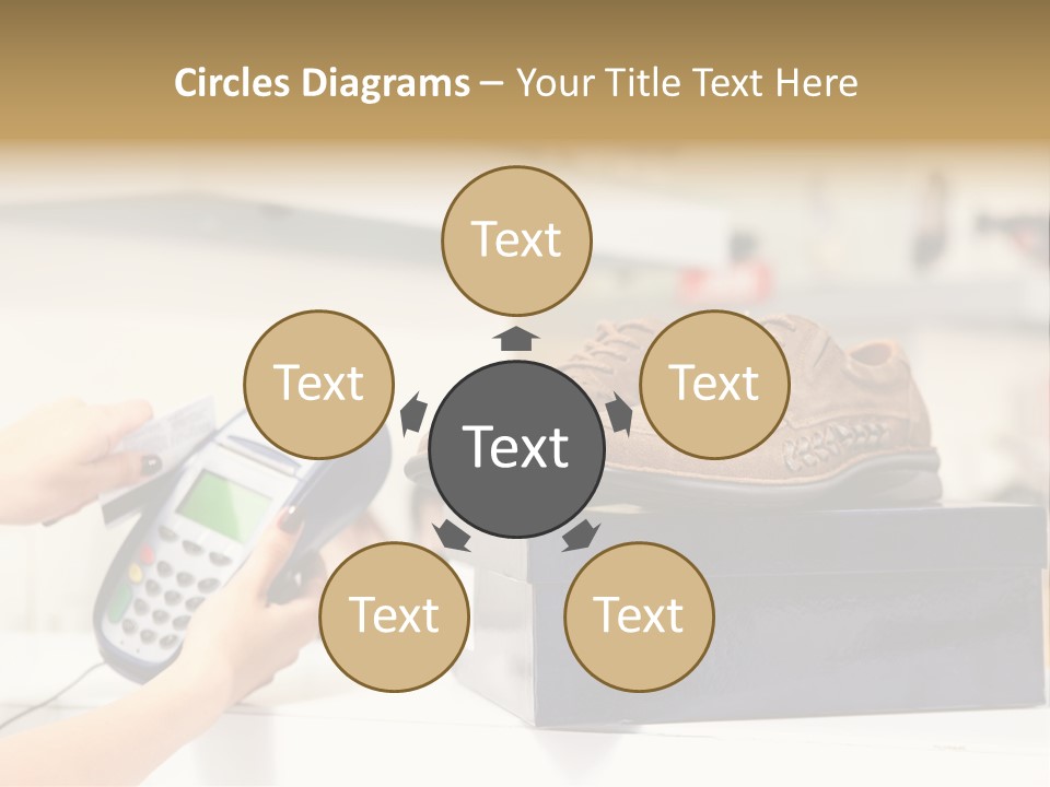 Clothing Shop Purchase PowerPoint Template