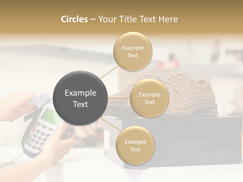 Clothing Shop Purchase PowerPoint Template