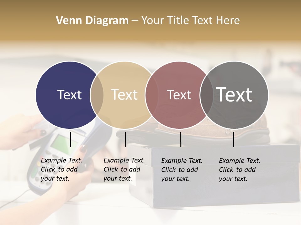 Clothing Shop Purchase PowerPoint Template