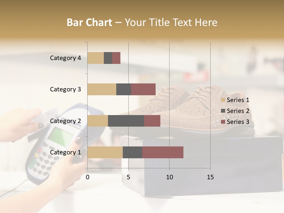 Clothing Shop Purchase PowerPoint Template