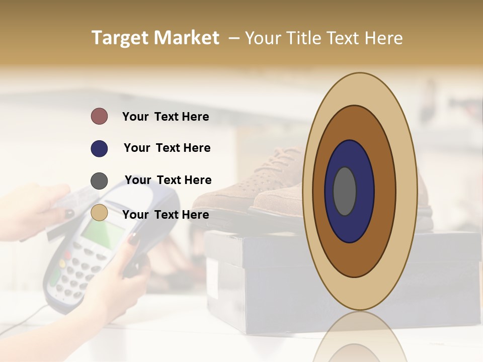 Clothing Shop Purchase PowerPoint Template