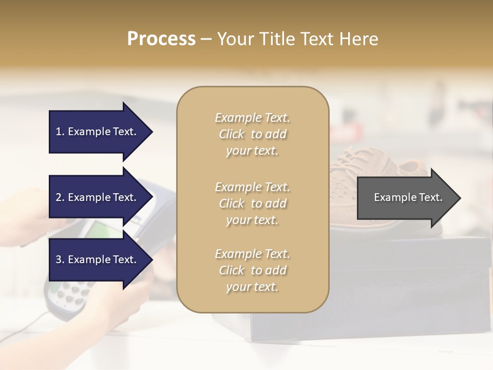 Clothing Shop Purchase PowerPoint Template