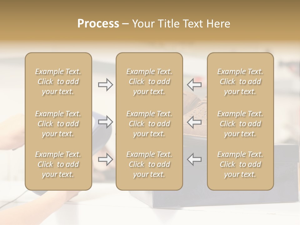 Clothing Shop Purchase PowerPoint Template