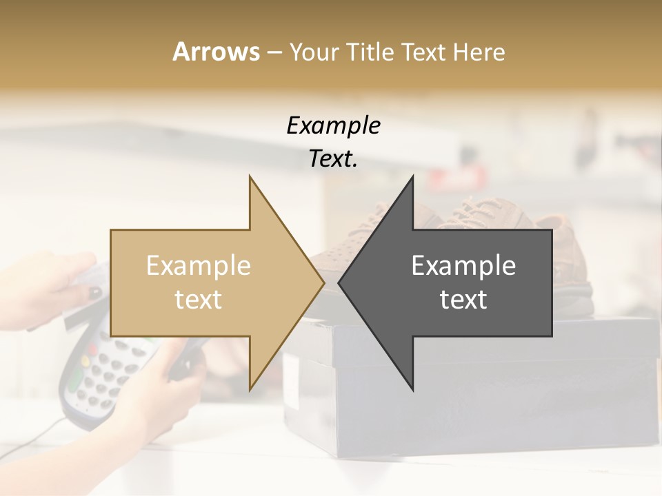 Clothing Shop Purchase PowerPoint Template