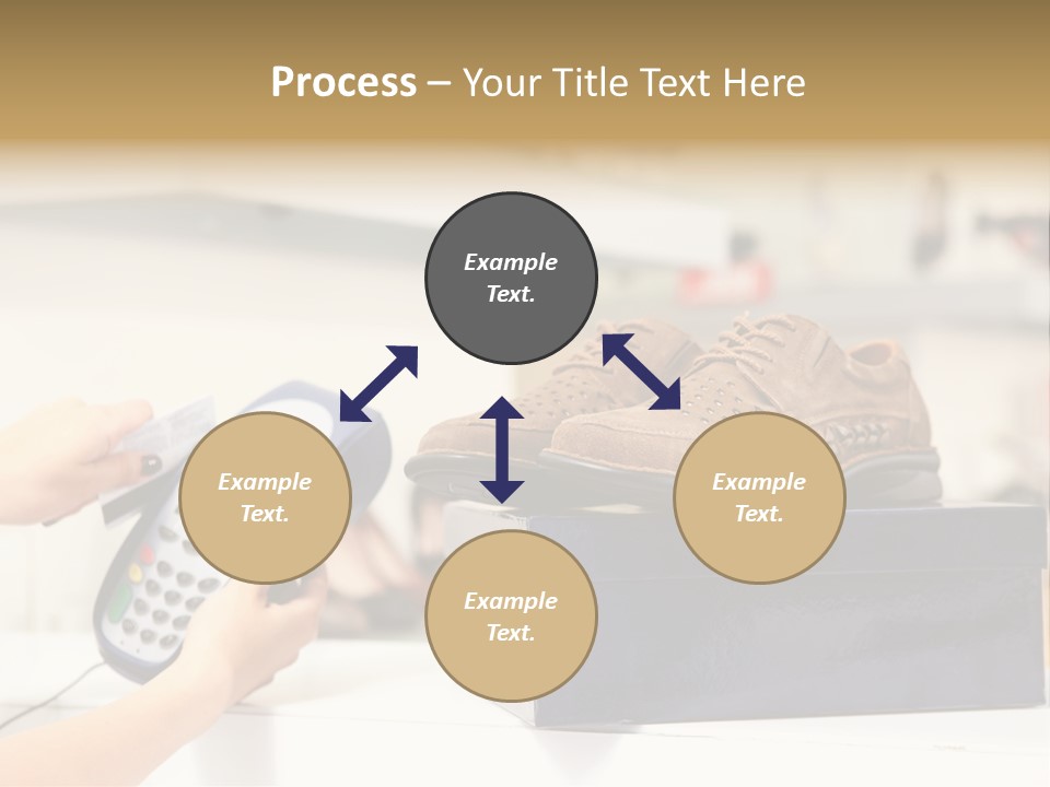 Clothing Shop Purchase PowerPoint Template