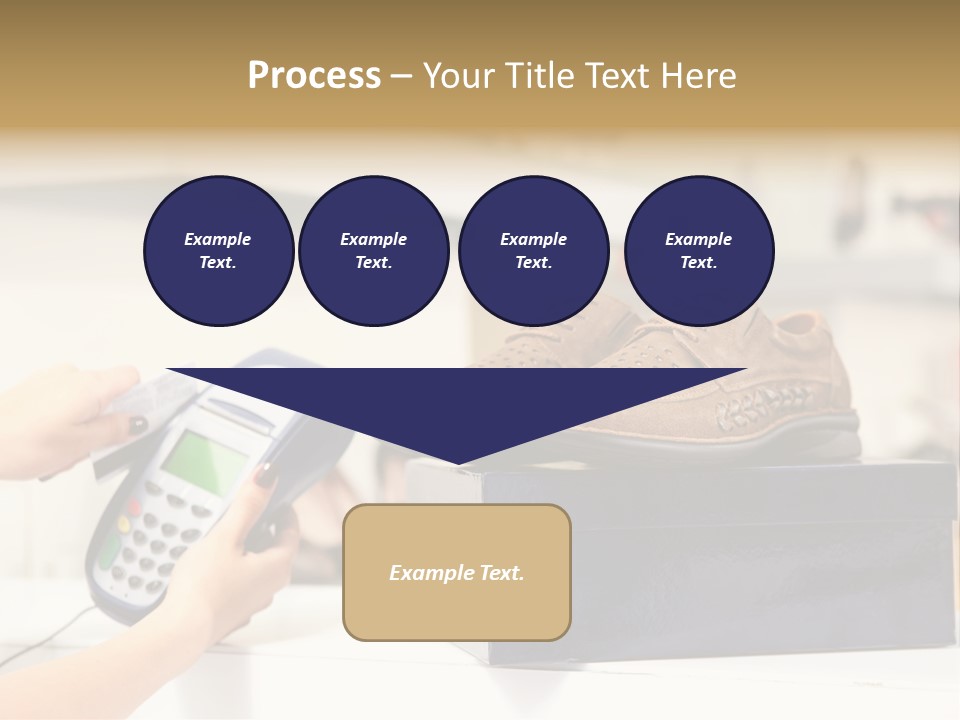 Clothing Shop Purchase PowerPoint Template