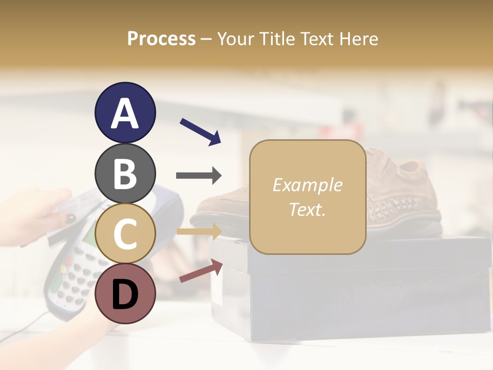 Clothing Shop Purchase PowerPoint Template