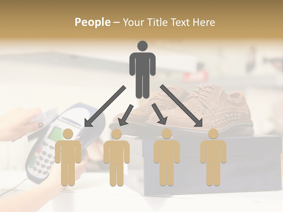 Clothing Shop Purchase PowerPoint Template