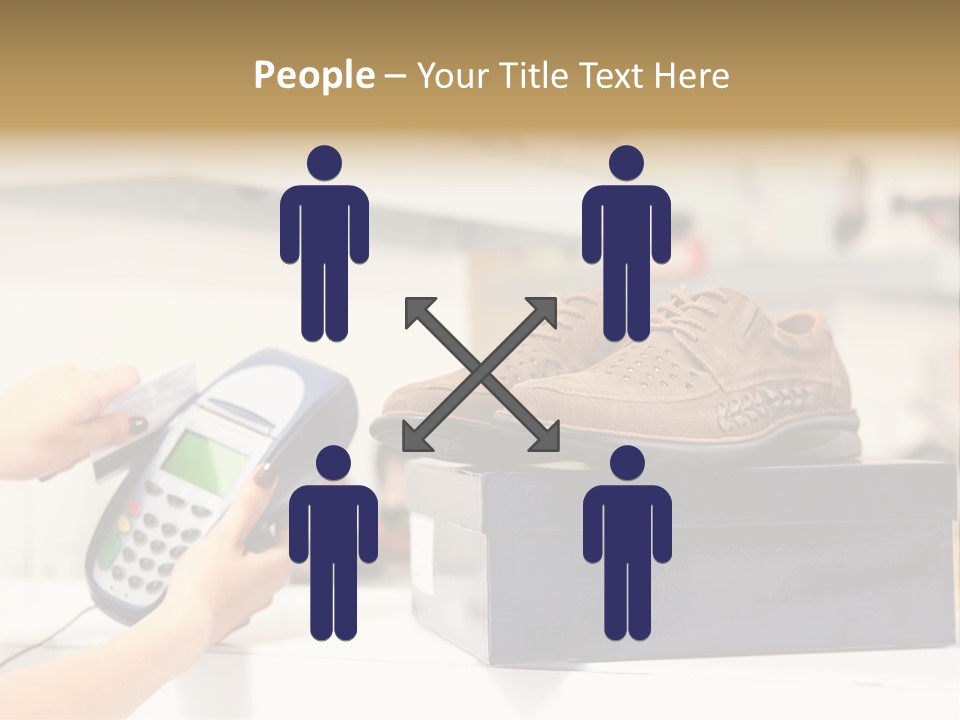 Clothing Shop Purchase PowerPoint Template