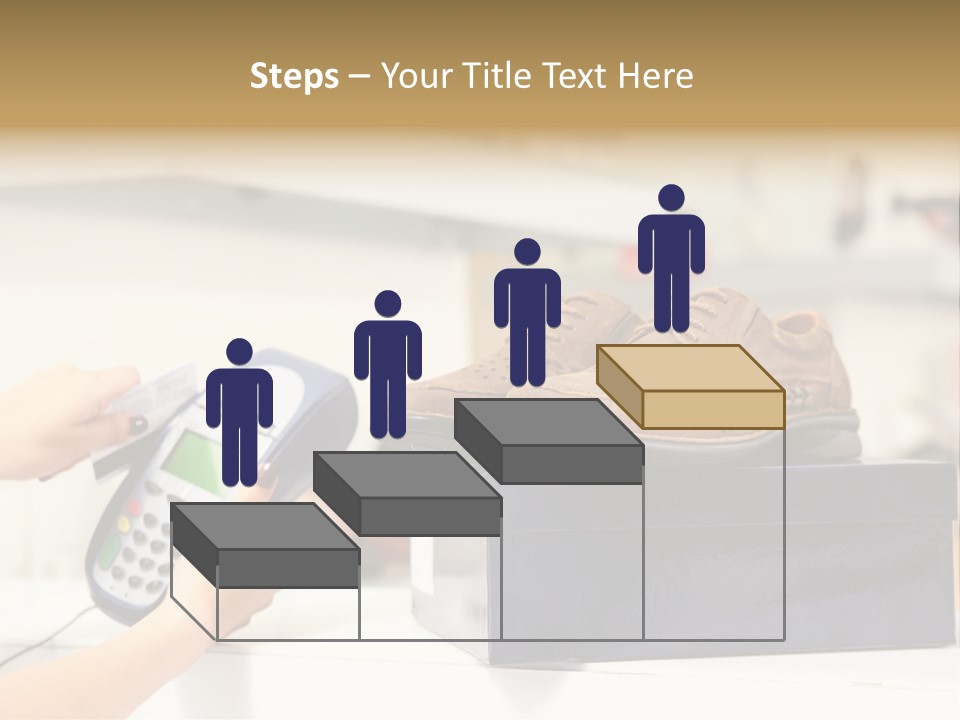 Clothing Shop Purchase PowerPoint Template