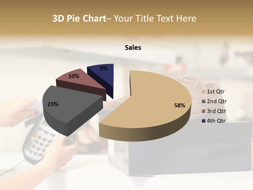 Clothing Shop Purchase PowerPoint Template