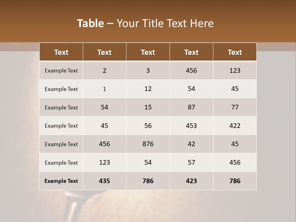 Restaurant One Gourmet PowerPoint Template