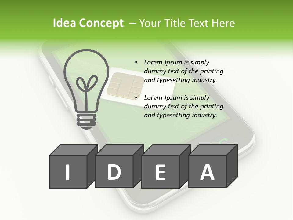 Man Holidays Summer PowerPoint Template