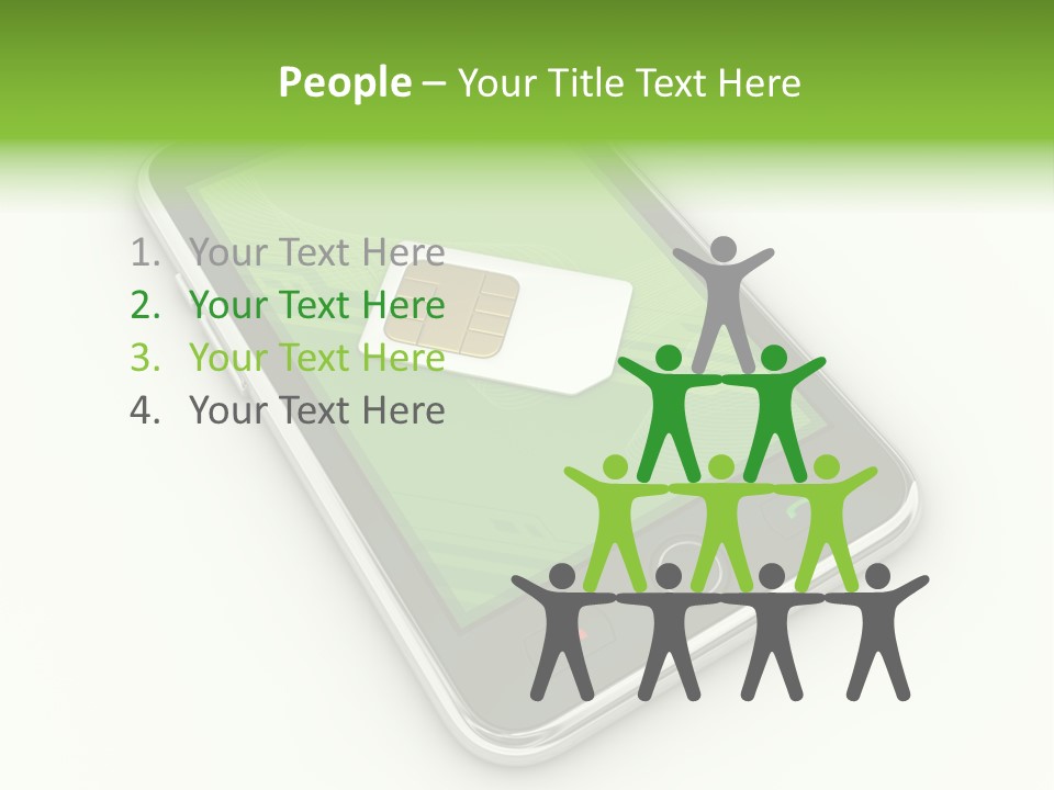 Man Holidays Summer PowerPoint Template