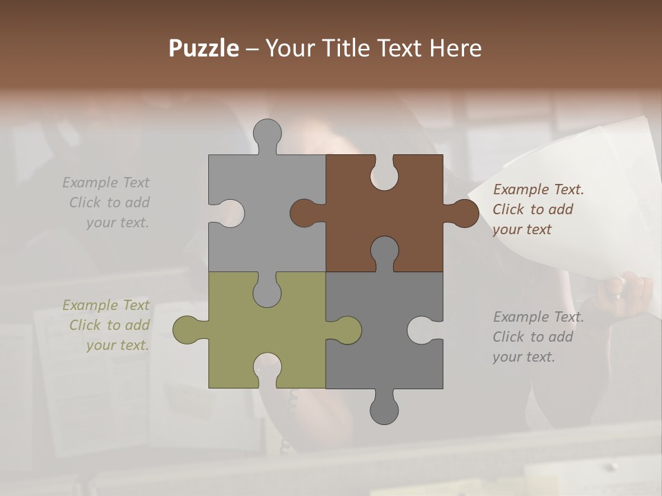 Upset Lady Crumple PowerPoint Template