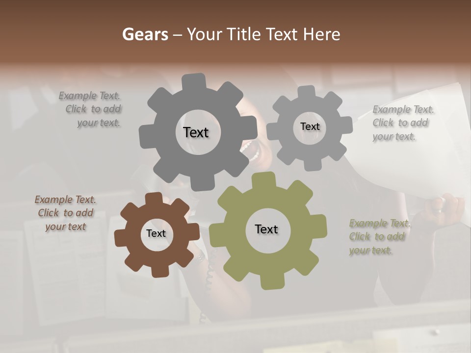 Upset Lady Crumple PowerPoint Template