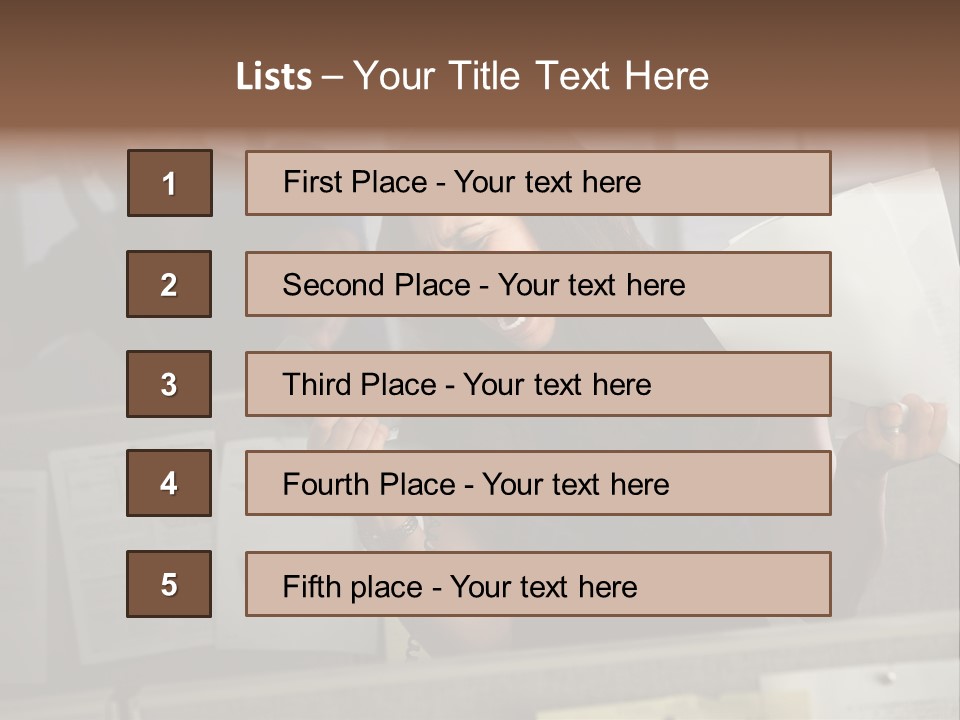 Upset Lady Crumple PowerPoint Template
