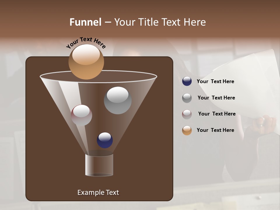 Upset Lady Crumple PowerPoint Template